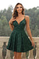 Online Only - Sequin Spaghetti Strap Dress